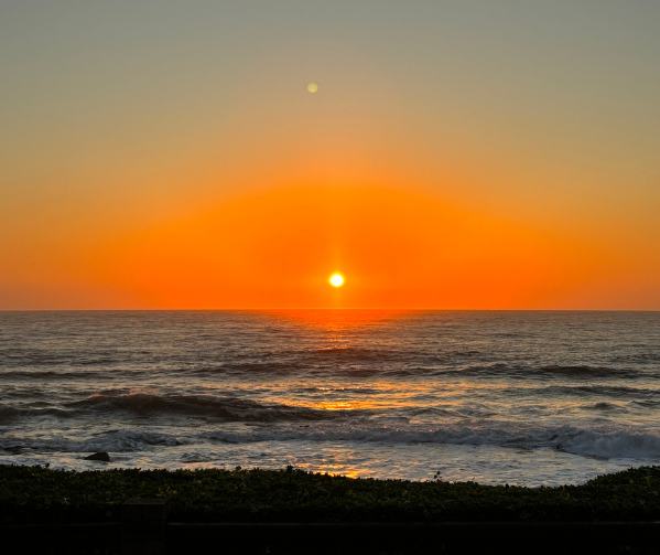 Sunrise in Ballito Bay South Africa